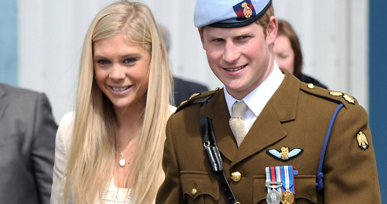 Chelsy Davy i książę Harry /Rex Features /East News