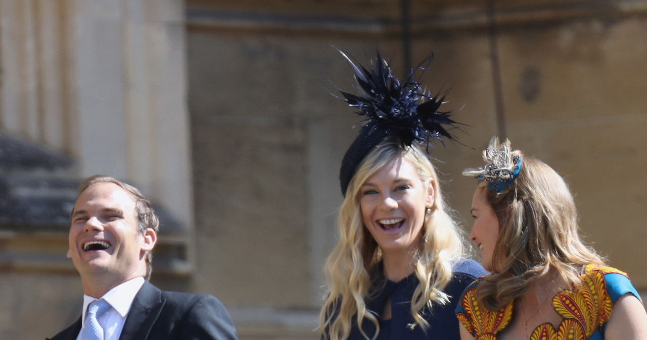 Chelsy Davy na ślubie Harry'ego i Meghan /Chris Jackson /Getty Images