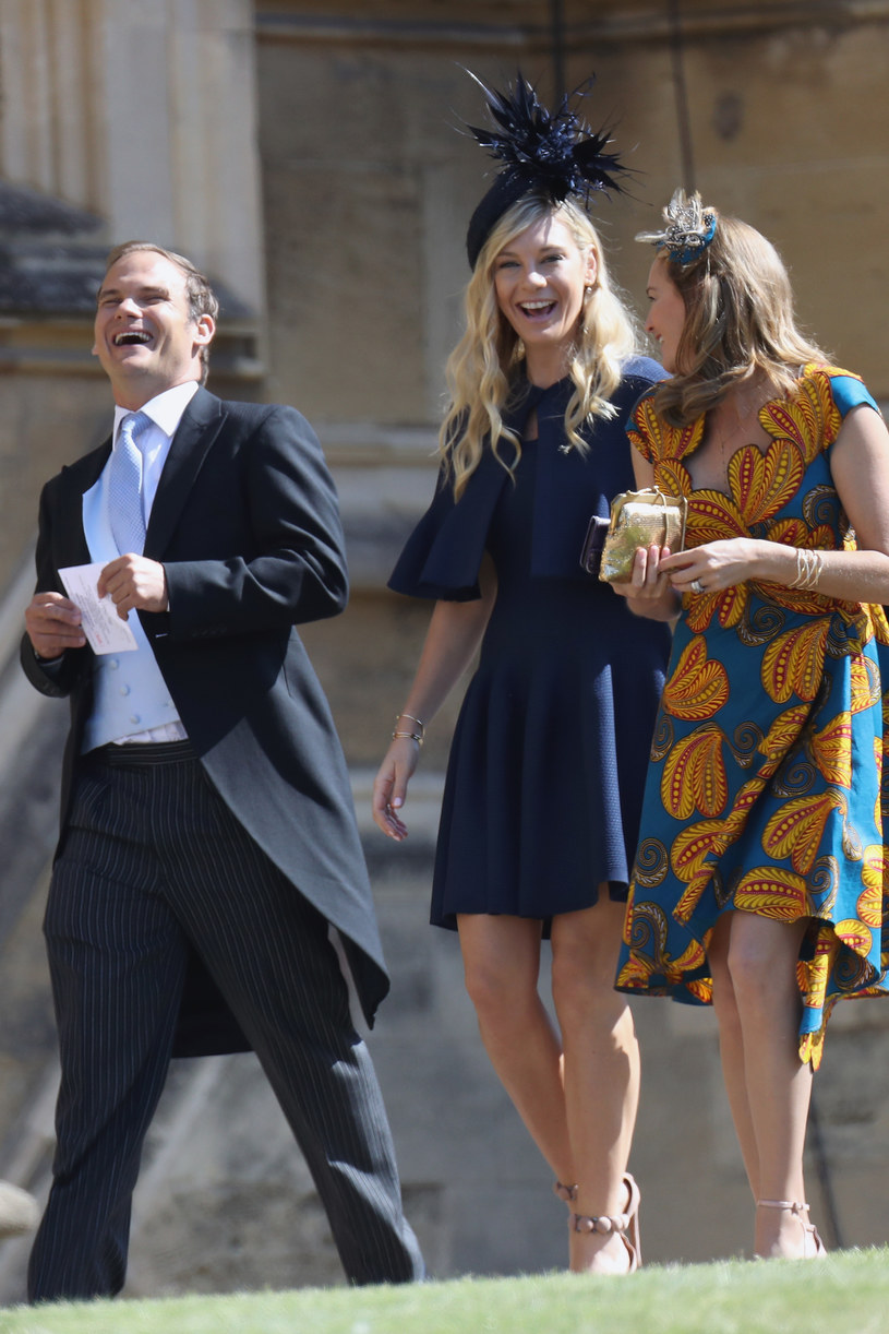 Chelsy Davy na ślubie Meghan i Harry'ego /Chris Jackson /Getty Images