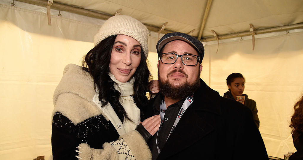 Cher z synem Chaz'em Bono /Getty Images