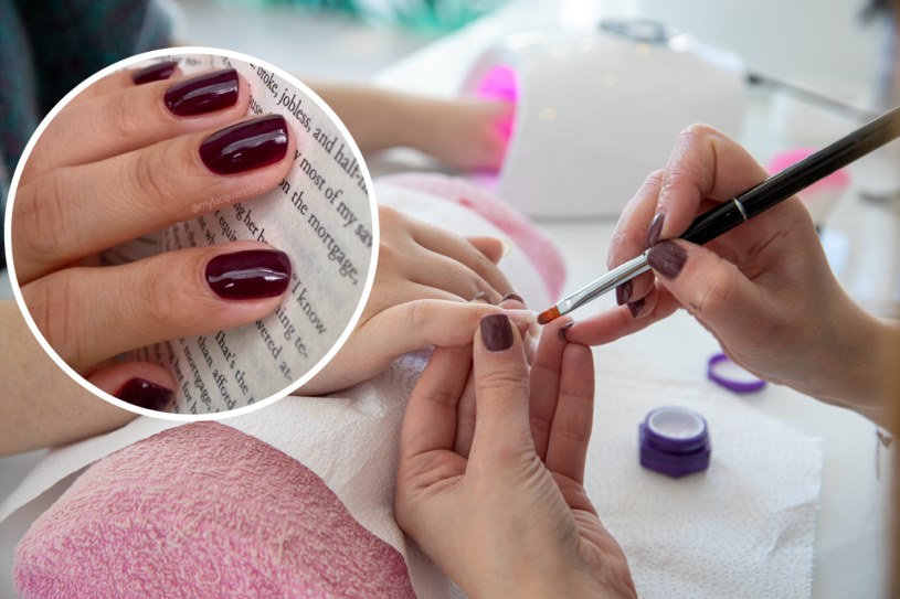 Cherry mocha nails to świetny wybór na jesienny manicure /123RF/PICSEL