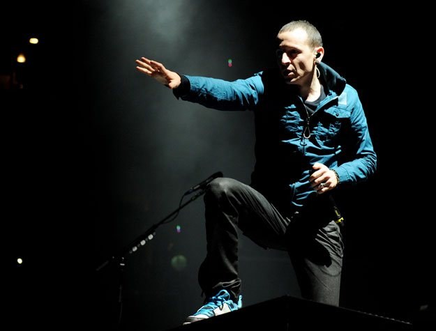 Chester Bennington (Linkin Park) zaśpiewał przebój Adele fot. Kevin Winter /Getty Images/Flash Press Media