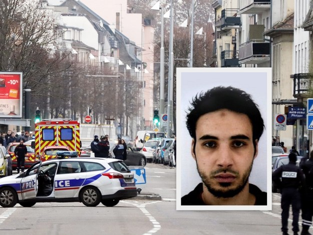 Chetif Chekatt został zastrzelony w Strasburgu /RONALD WITTEK /PAP/EPA