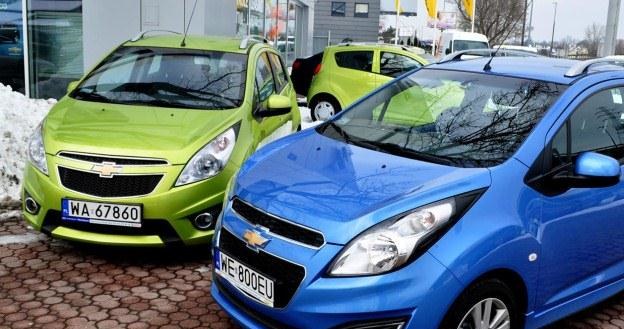 Chevrolet Spark przed i po lifitngu /INTERIA.PL