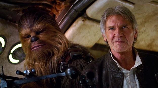 Chewbacca i Harrison Ford znów razem! /materiały dystrybutora