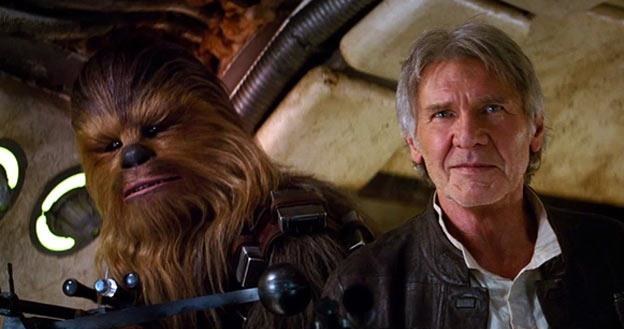 Chewbacca i Harrison Ford znów razem! /materiały dystrybutora