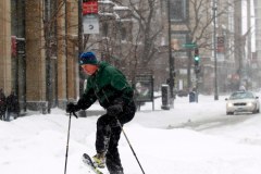 Chicago sparaliżowane przez śnieżycę