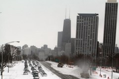 Chicago sparaliżowane przez śnieżycę