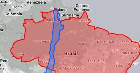 Chile i Brazylia /materiał zewnętrzny