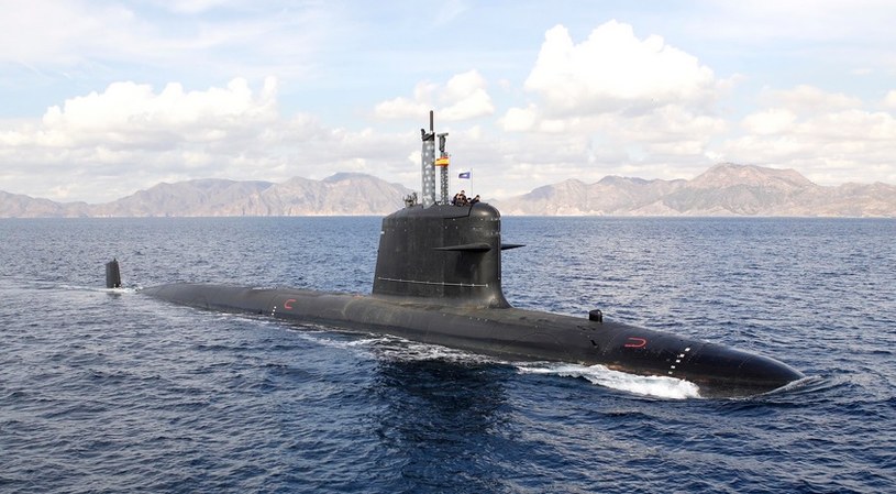 Chilijskii okręt podwodny typu Scorpene /INTERIA.PL/materiały prasowe
