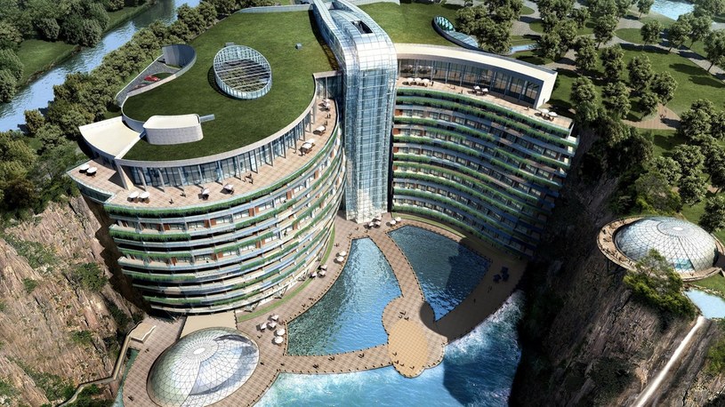Chińczycy otwierają pierwszy na świecie luksusowy hotel… pod ziemią /Geekweek