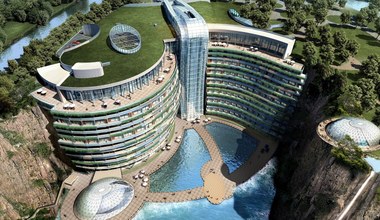 Chińczycy otwierają pierwszy na świecie luksusowy hotel… pod ziemią