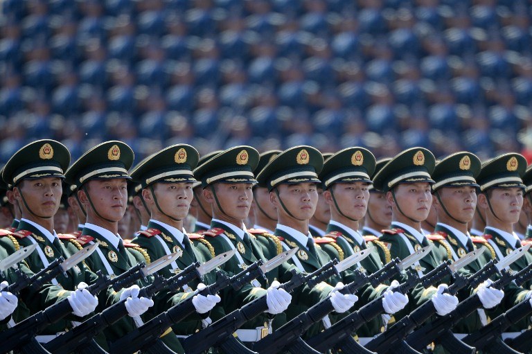 Chińska armia podczas parady / zdj. ilustracyjne /AFP
