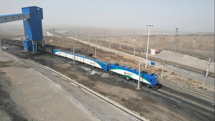 Chińska lokomotywa na wodór firmy CRRC Zhuzhou. /CRRC Zhuzhou /materiały prasowe