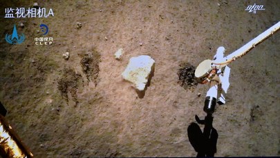 Chińska sonda po pobraniu próbek z Księżyca rozpoczęła powrót na Ziemię