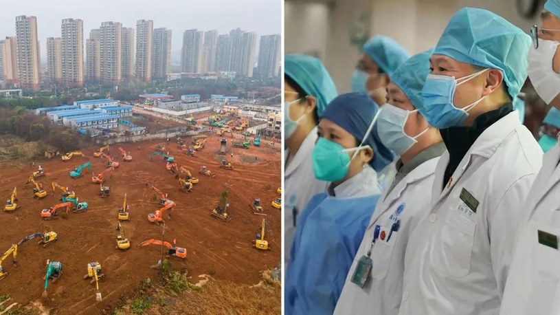 Chińska telewizja prowadzi relację na żywo z placu budowy szpitala w Wuhan /Geekweek