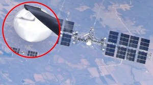 Chiński balon wyglądał z bliska jak Międzynarodowa Stacja Kosmiczna
