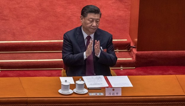 Chiński przywódca Xi Jinping /ROMAN PILIPEY / POOL /PAP/EPA