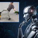 Chiński robot humanoidalny człapie i jeździ po przeszkodach bez patrzenia