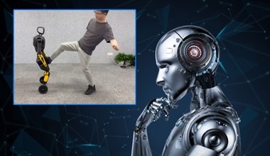 Chiński robot humanoidalny człapie i jeździ po przeszkodach bez patrzenia