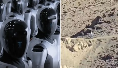 Chiński robot humanoidalny dostrzeżony na granicy z Indiami. Szpieg?