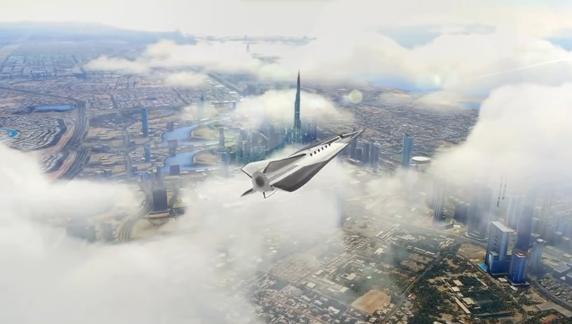 Chiński samolot ma bardzo futurystyczny wygląd / Nguyen Tuan  /YouTube