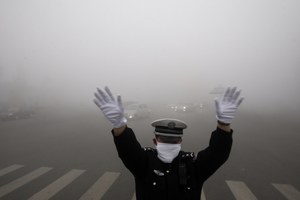 Chiński smog niczym nuklearna zima