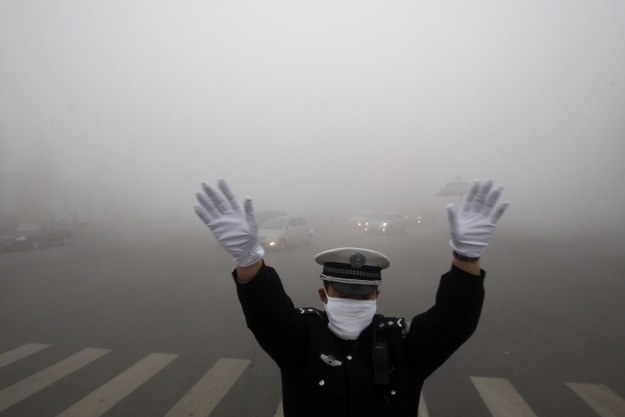 Chiński smog /AFP