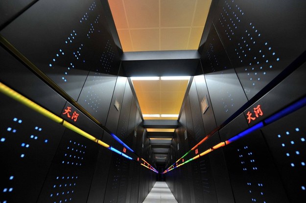 Chiński superkomputer Tianhe-2 /PAP/Photoshot /PAP/EPA