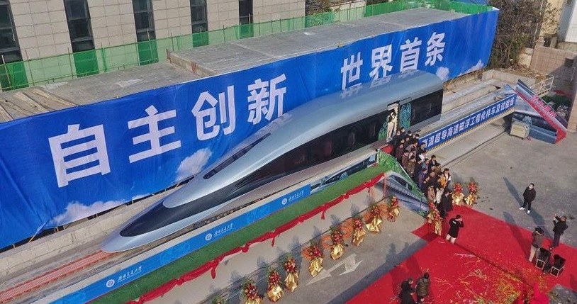 Chiński superpociąg. Fot. Xinhuanet /materiały prasowe