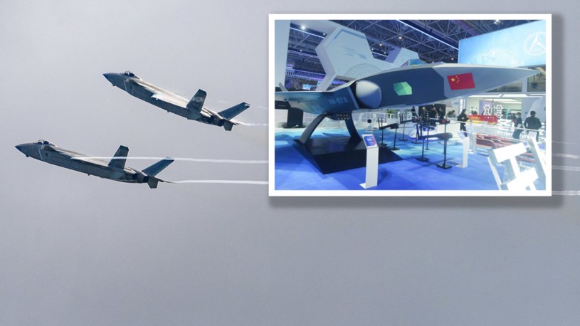 Chiny chcą połączyć działania myśliwca z dronem bojowym. Połączenie ma być przyszłością wojny. /Wikimedia