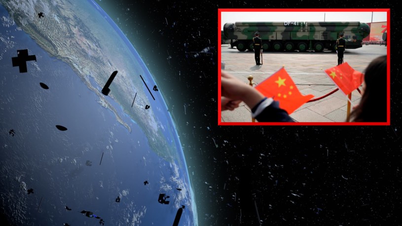 Chiny przeprowadziły zaawansowaną symulację użycia bomby atomowej jako środka niszczenia wrogich satelitów. Może to być ostrzeżenie dla armii Stanów Zjednoczonych i jej współpracy ze SpaceX /123RF/PICSEL