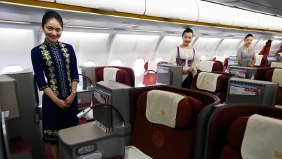 Chiny: Stewardesy z nadwagą nie zostaną wpuszczone na pokład samolotu