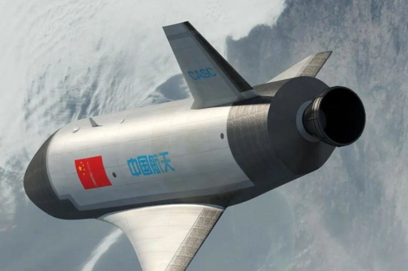 Chiny twierdzą, że dokonali rekordowego oblotu swojego nowego pojazdu kosmicznego. Może być nowym narzędziem do szpiegowania /@qinxiaoai1 /Twitter