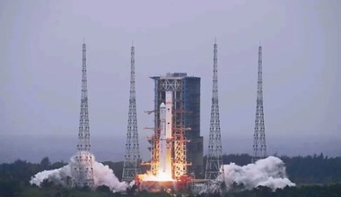 Chiny wystrzeliły w kosmos satelitę. Wspomoże misje na Księżyc