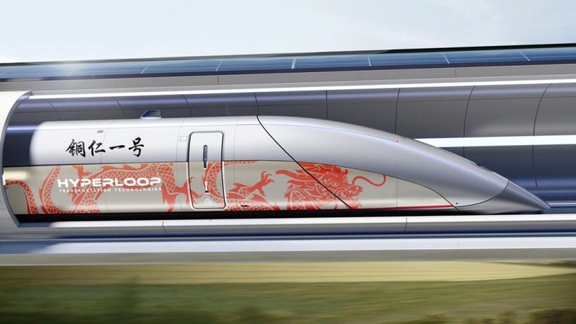 Chiny zbudują pierwszą i największą na świecie sieć kolei przyszłości Hyperloop /Geekweek
