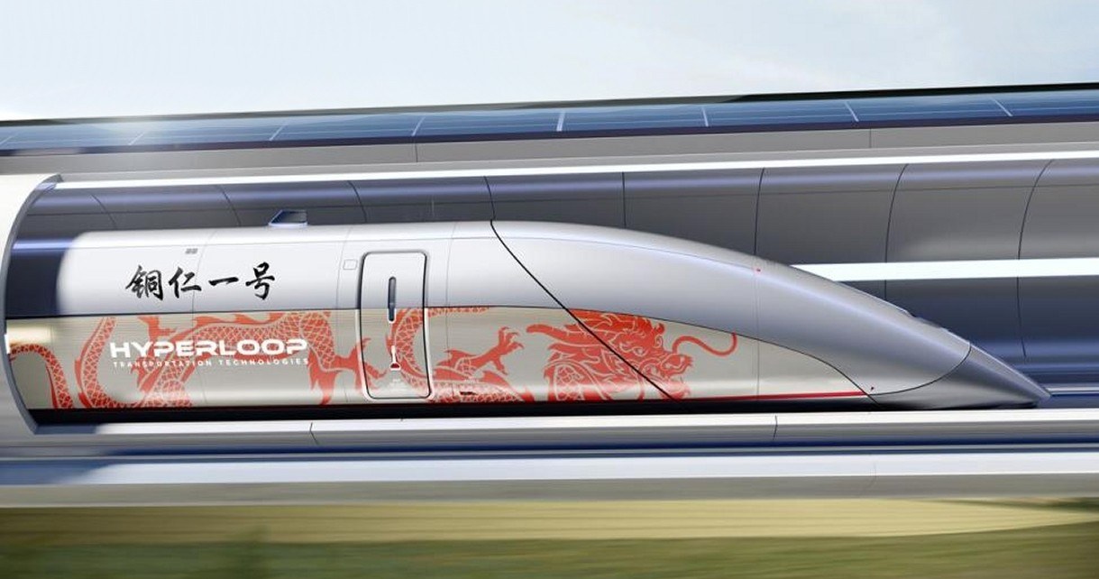 Chiny zbudują pierwszą i największą na świecie sieć kolei przyszłości Hyperloop /Geekweek