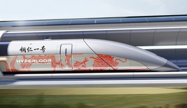 Chiny zbudują pierwszą i największą na świecie sieć kolei przyszłości Hyperloop