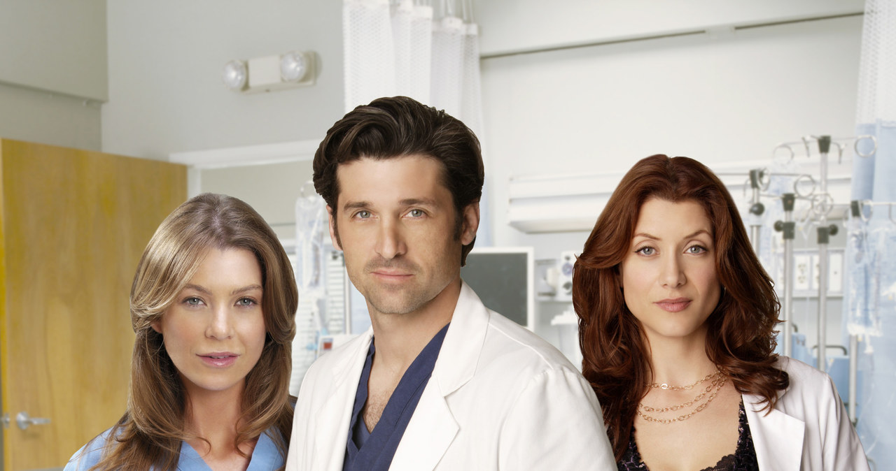 "Chirurdzy":  Ellen Pompeo jako Meredith Grey, Patrick Dempsey jako Derek Shepherd i Kate Walsh jako Addison Shepherd. /Craig Sjodin/Disney General Entertainment Content via Getty Images /Getty Images