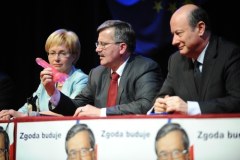 Chłodne przyjęcie marszałka Komorowskiego w Londynie 