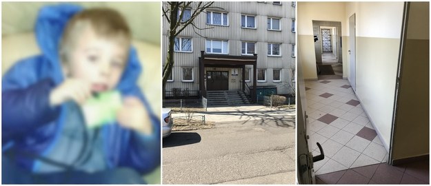 Chłopczyk został porzucony w klatce jednego z bloków w Katowicach /RMF FM