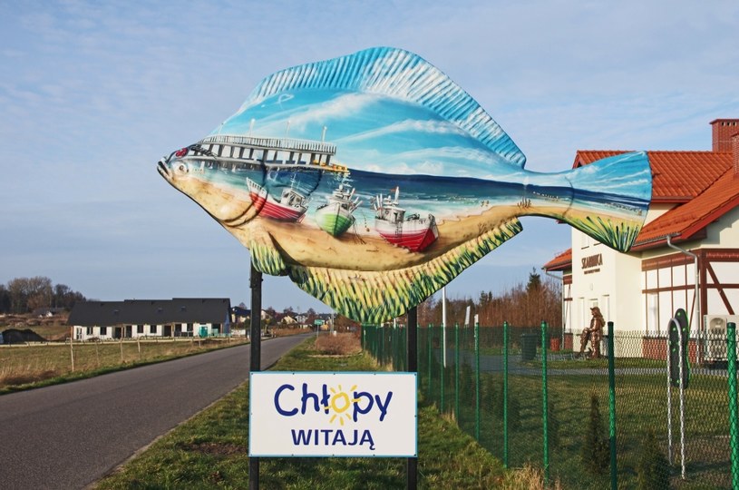 Chłopy - malownicza wioska rybacka nad Bałtykiem