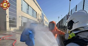 Chmura drażniącego gazu na basenie. 5 osób w szpitalu