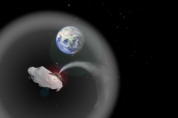 Chmura pyłu z przechwyconej asteroidy zastopuje globalne ocieplenie na Ziemi? /NASA