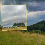 Chmura szelfowa na Lubelszczyźnie. Zwiastuje niebezpieczeństwo