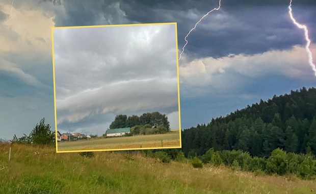 Chmura szelfowa na Lubelszczyźnie. Zwiastuje niebezpieczeństwo