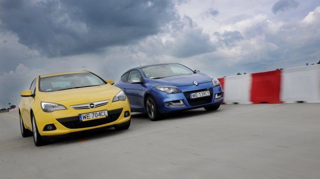 Porównanie Opel Astra GTC, Renault Megane Coupe