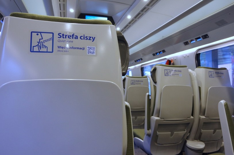 Choć wielu pasażerów ceni sobie Strefy Ciszy, nie wszyscy potrafią je uszanować /Marek Bazak /East News