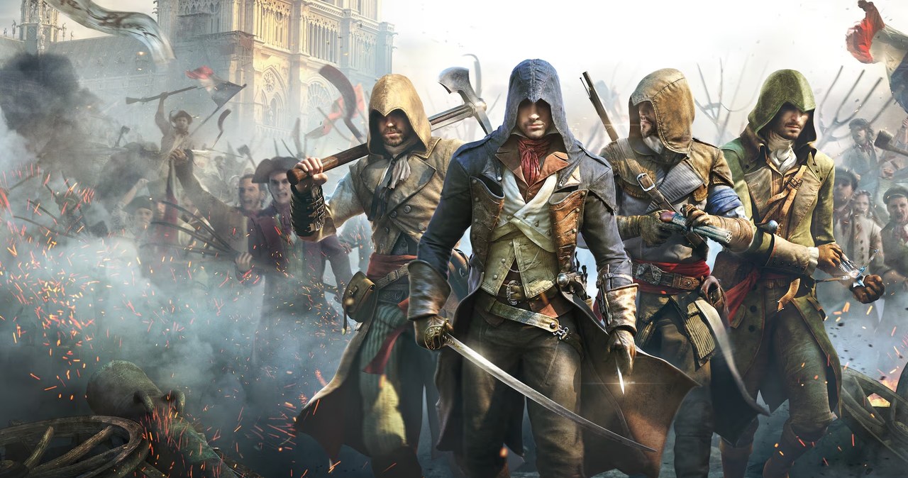 Chociaż w momencie premiery Assassin's Creed Unity było tak naszpikowane błędami, że momentami uniemożliwiało zabawe, po latach, dzięku usprawnieniom, zyskało drugie życie /materiały prasowe