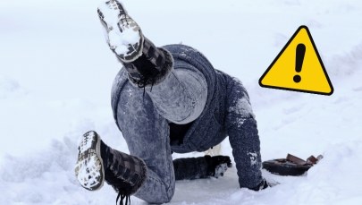 Chodniki śliskie i niebezpieczne. Na SOR w Toruniu tłumy